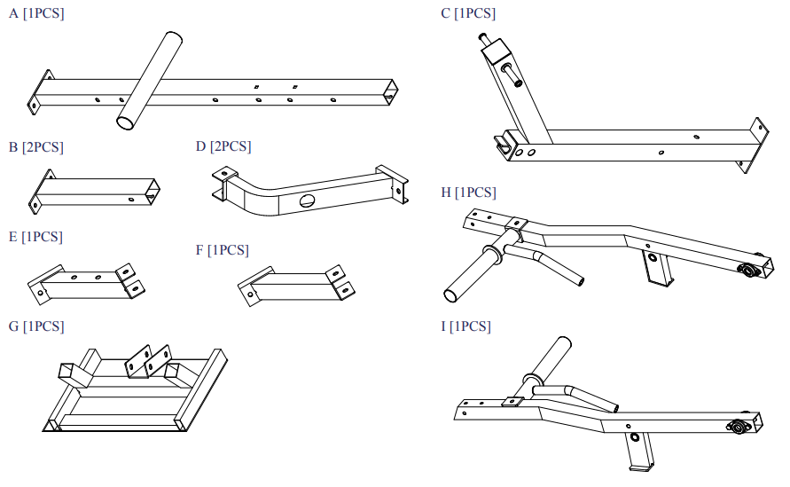 Body-Solid GSCL360 Leverage Squat Calf Raise Machine - fig