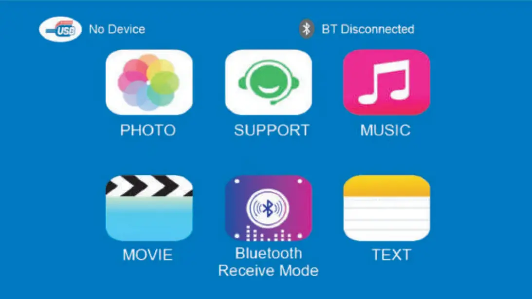 SETTING UP THE PROJECTOR