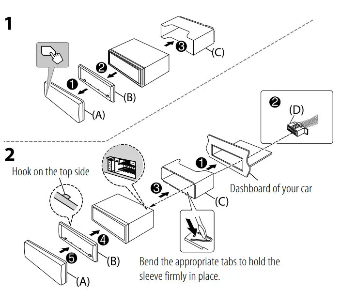 JVC KD-X282BT Digital Media Receiver - JVC KD-X282BT Digital Media Receiver