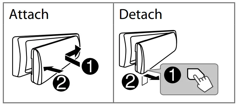 JVC KD-X282BT Digital Media Receiver - fig 4