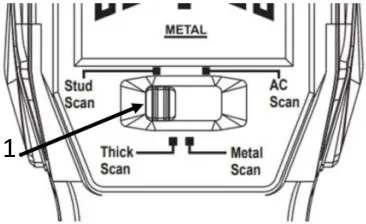 UNI-T UT387C Stud Sensor Wall Scanner A4