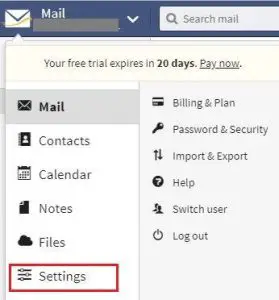 FIG 119 FastMail Service