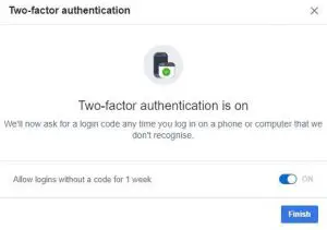FIG 18 Facebook service