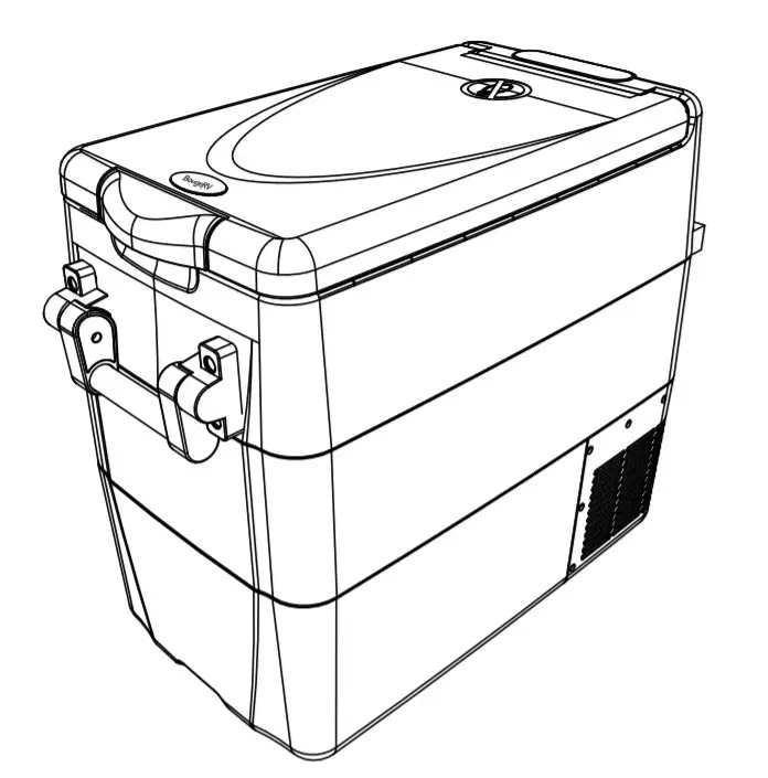 BougeRV A3001-00701 Portable Car Refrigerator