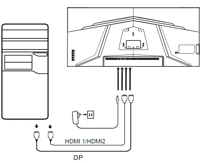 AOPEN 34HC5CUR HC5 Series 34 Inch Curved Gaming LCD Monitor fig1