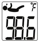 VERIDIAN HEALTHCARE 08-363 2-Second Digital Thermometer-MEMORY RECALL