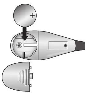 VERIDIAN HEALTHCARE 08-363 2-Second Digital Thermometer- battery cap away