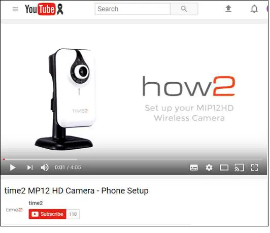 Time2 MIP12 Wireless Surveillance Camera fig2