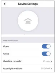 Meross Smart Garaz Door Opener - control2