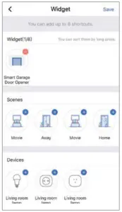 Meross Smart Garaz Door Opener - control3