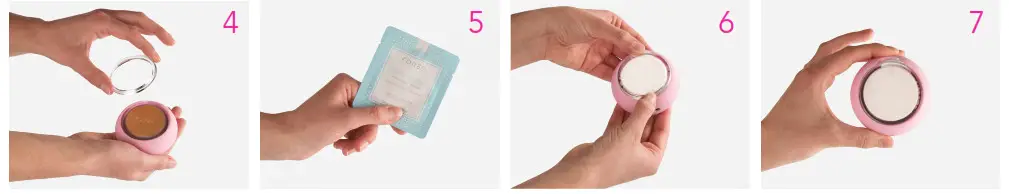 FOREO UFO Moni LED Thermo Activated Smart Mask- HOW TO USE