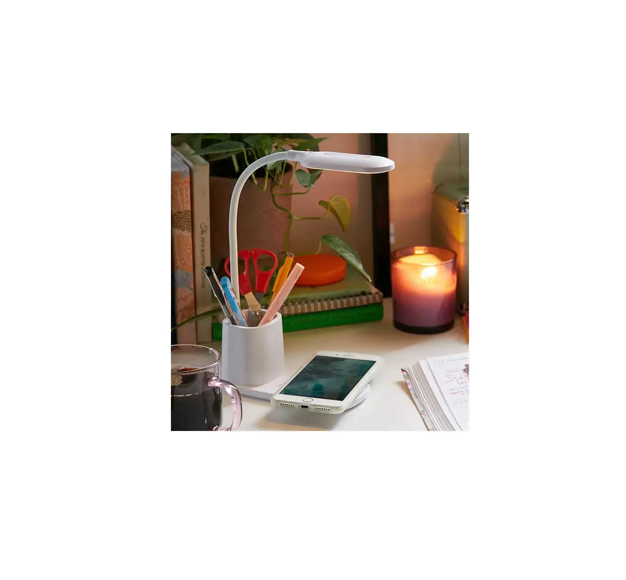 Dongguan Green Power One Gw34 Lamp With Desk Organizer And Wireless Charger User Manual