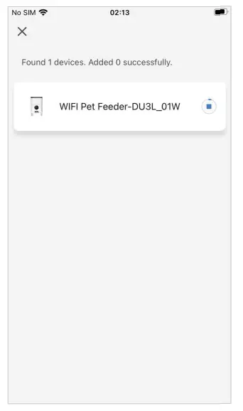 Dokoo D1 Automatic Cat Feeder App Control - Device 3
