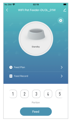 Dokoo D1 Automatic Cat Feeder App Control - Factory Reset1