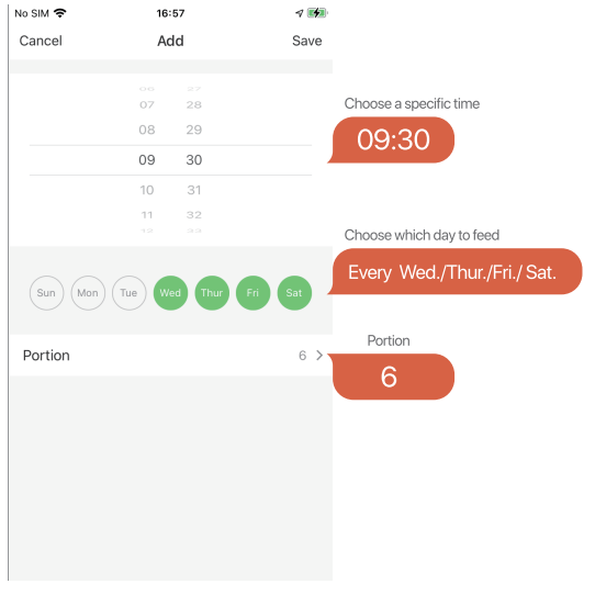 Dokoo D1 Automatic Cat Feeder App Control - planl 1