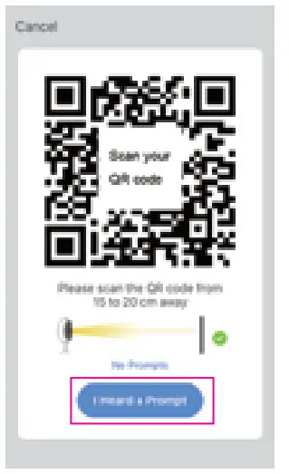 CONNECTED MAX Smart Outdoor Camera - scan qe code