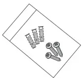 CONNECTED MAX Smart Outdoor Camera - screws