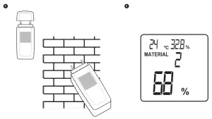 MASTECH MS6900 Moisture Tester - mgl