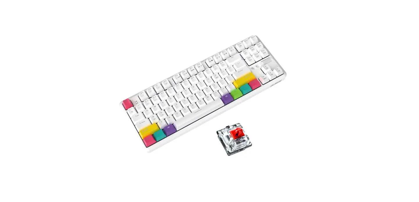 Ajazz K870t Bluetooth Dual-mode Mechanical Keyboard User Manual