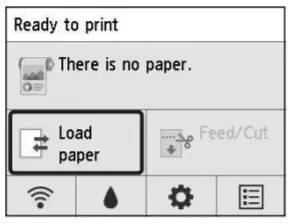 Canon GP 300 Graphics Printer - Loading Roll Paper