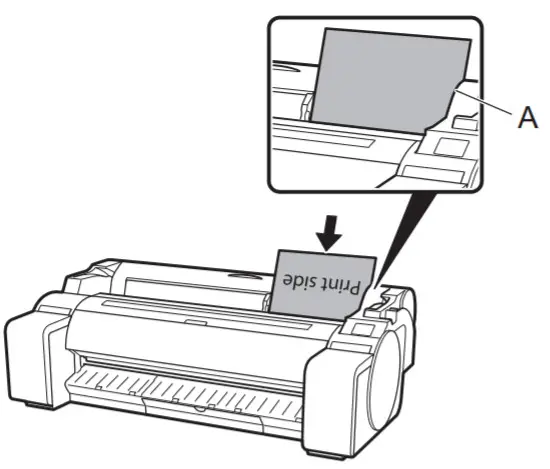 Canon GP 300 Graphics Printer - Loading Sheets 3