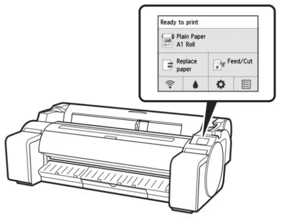 Canon GP 300 Graphics Printer - Replacing the Ink Tanks