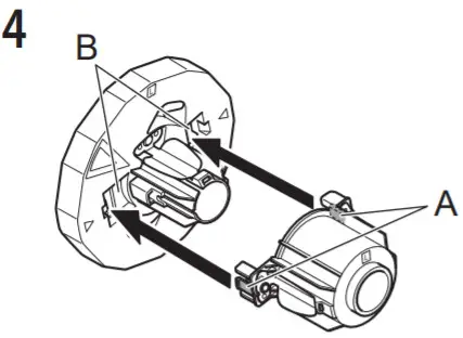 Canon GP 300 Graphics Printer - Roll Holder 4