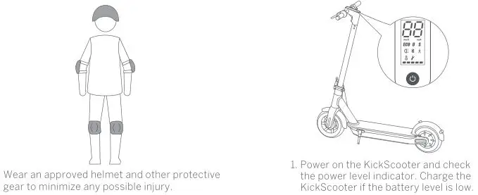 Ninebot Kick Scooter - Learning to Ride 1