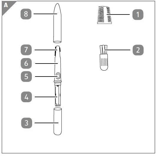 Silkn TB-1458 Perfect Touch Electric Trimmer-1