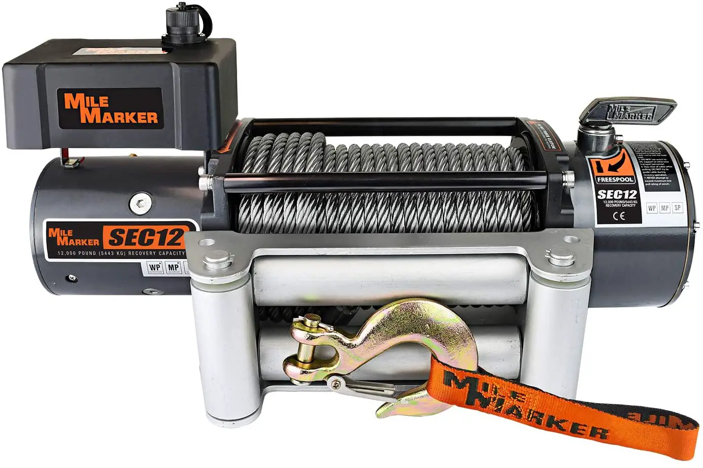 Mile Marker Sec18 77-50280w Waterproof Electric Winch User Manual