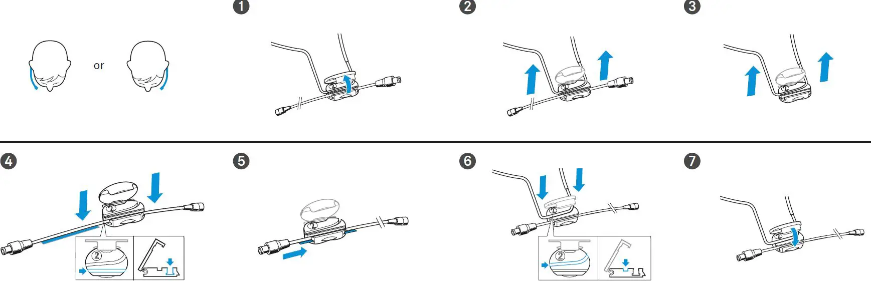 SENNEISER HSP 2 Head-Worn Microphone Beige 4