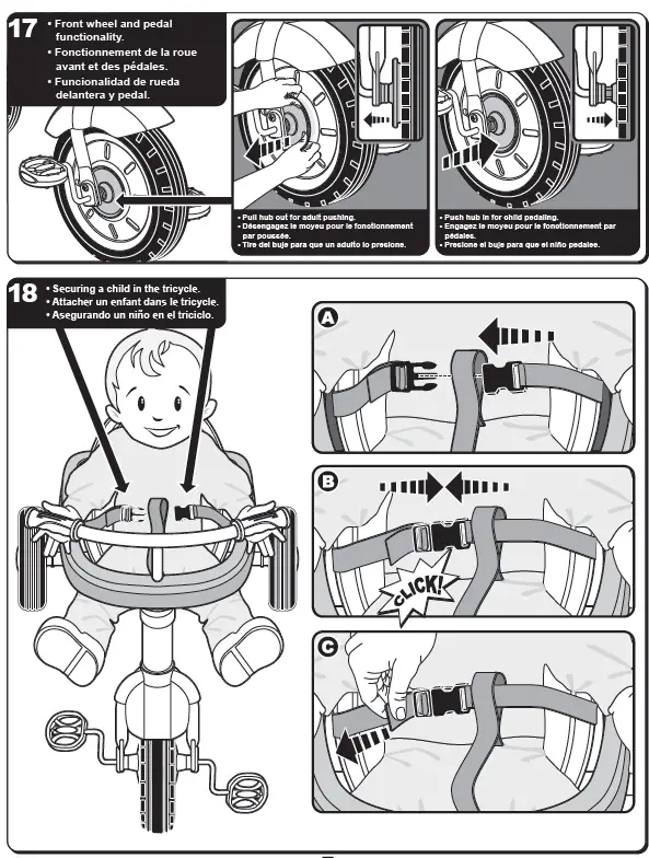 RADIO FLYER 456P 3-in-1 Stroll Cycle 11