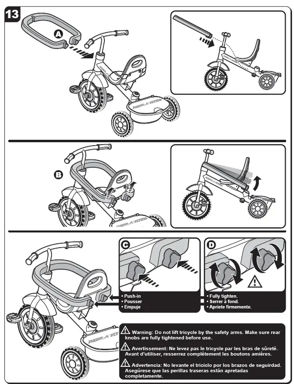 RADIO FLYER 456P 3-in-1 Stroll Cycle 8