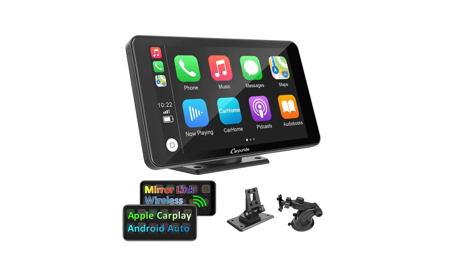 Carpuride Cp701s 7-inch Ips Touch Screen Hd Display Instruction Manual