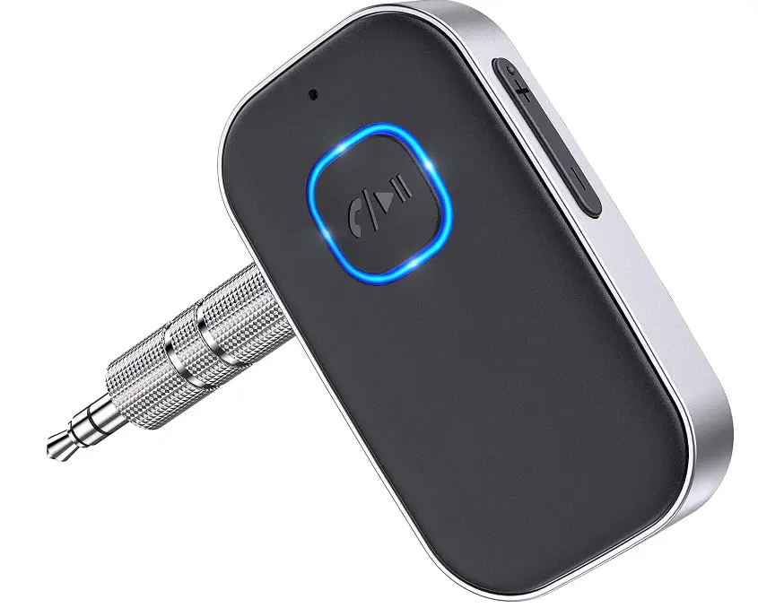 COMSOON-Upgraded-Bluetooth-5.0-Receiver-for-Car- Noise-Cancelling-Bluetooth-AUX-Adapter-image