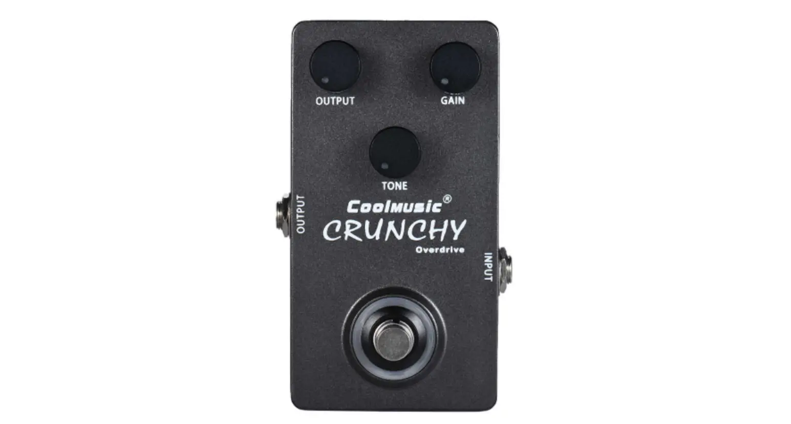Coolmusic C-ov01 Crunchy Electric Guitar Analog Overdrive Effect Pedal True Bypass Full Metal Shell User Manual