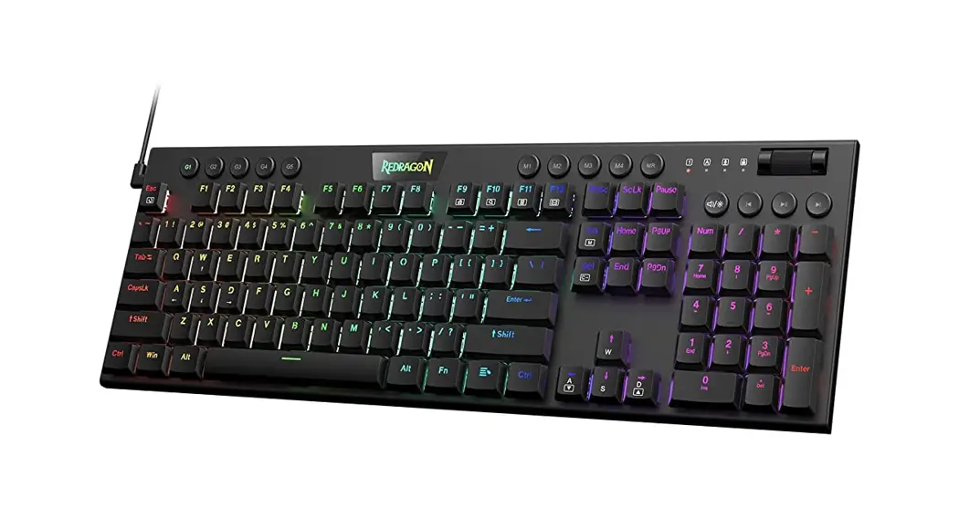 Redragon K619 Horus Wireless Rgb Mechanical Keyboard Instruction Manual