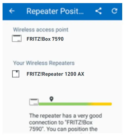 FRITZ 1200 AX Wi Fi Repeater - app1