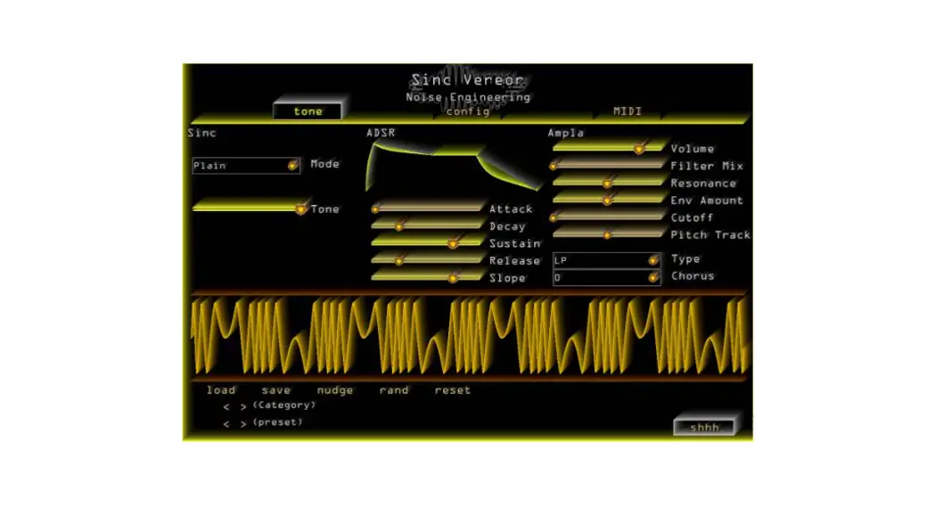 Noise Engineering Sinc Vereor Intuitive Yet Powerful Synthesizer User Guide