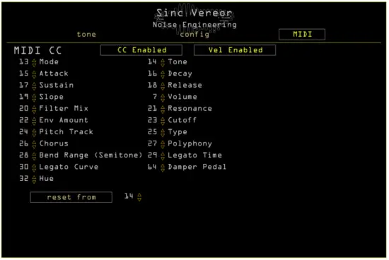 Noise Engineering Sinc Vereor Intuitive Yet Powerful Synthesizer - graphics