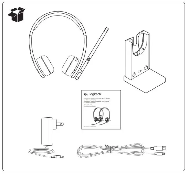 logitech H820e Wireless Headset Mono - overview