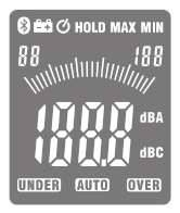 CEM Instruments DT-95 Sound Level Meter - Range