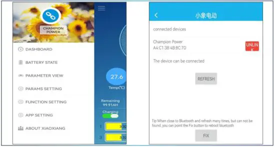 FIG 12 Bluetooth connection