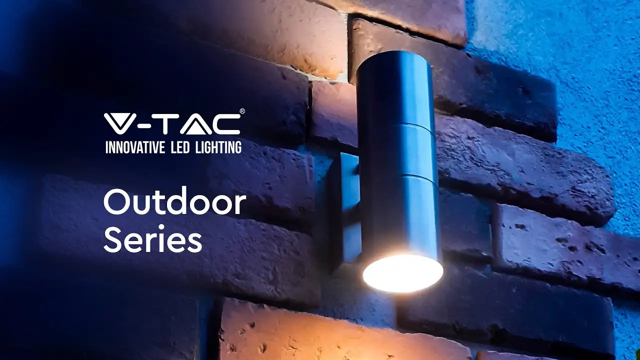 V-tac Outdoor Wall Lamp Instruction Manual