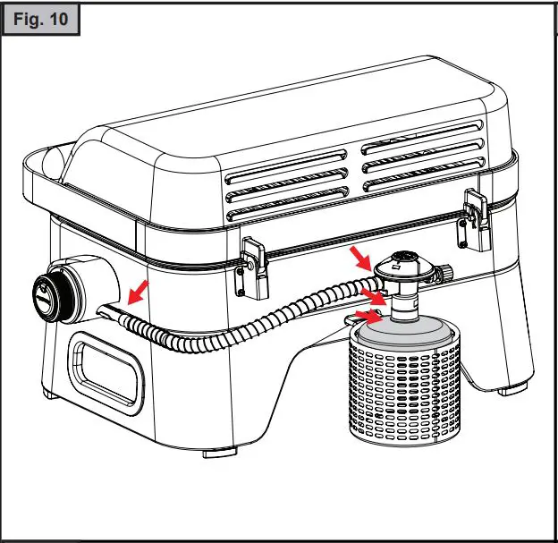 CAMPINGAZ 2go CV ATTITUDE Barbecue (Black) - figure 10