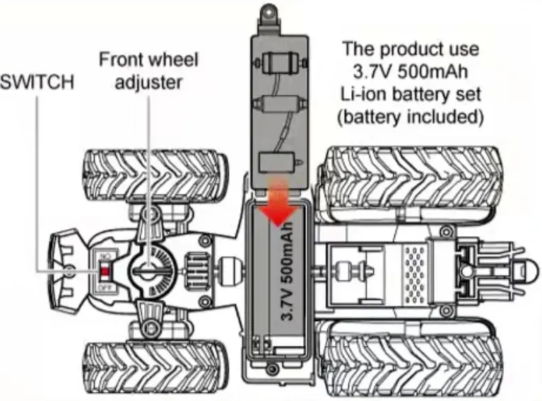 Shantou Chengnong Toy Industy 6631 Remote Controller - Fig 2