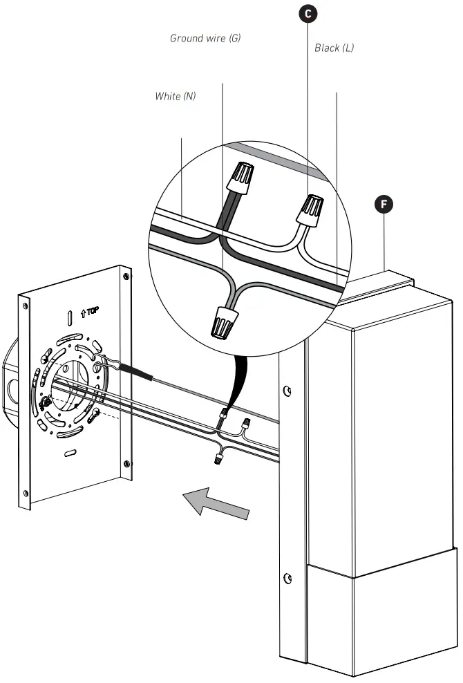 artika OUT-DIC-HD2BL Dixon LED Wall Light - 11