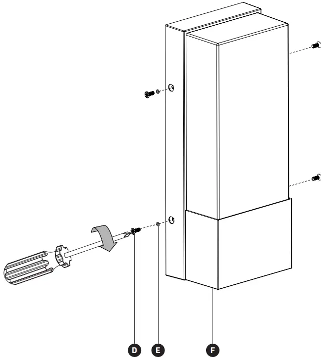 artika OUT-DIC-HD2BL Dixon LED Wall Light - 13