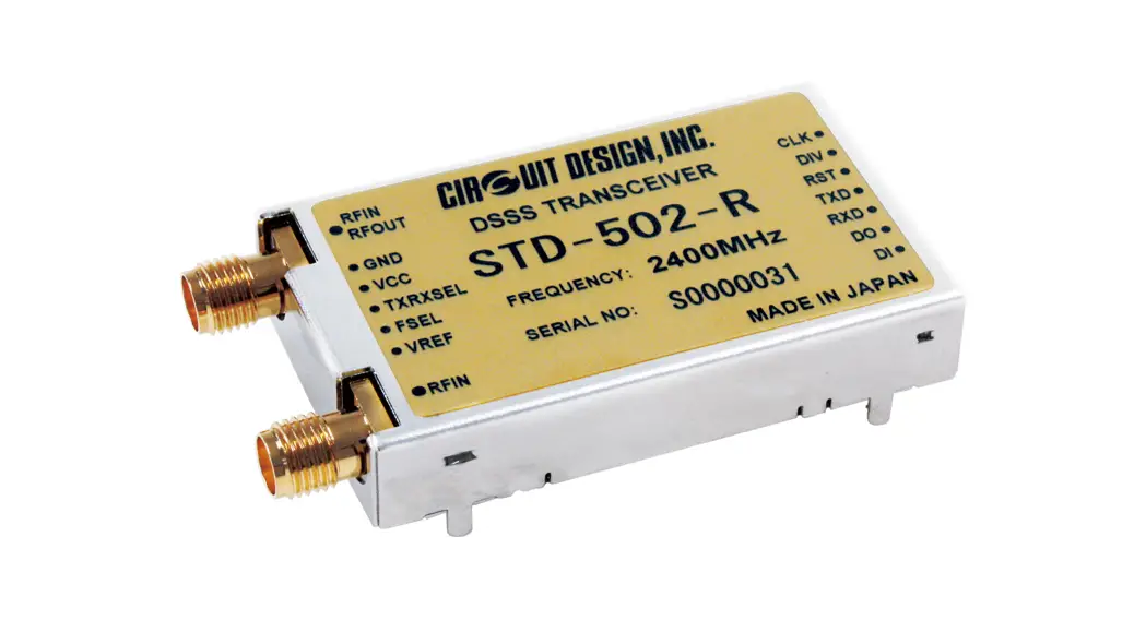 Tapco 148221 Compact Radio 900mhz Transceiver User Guide