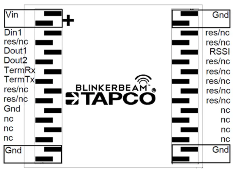 TAPCO 148221 Compact Radio 900MHz Transceiver - fig 1